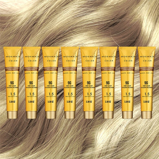 9G Very Light Golden Blonde Hair Color Moehair USA