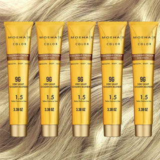 Pack of 5 -9G - Golden Blonde hair Color