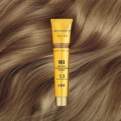 3.38 Oz - 9KG - Very Light Copper Golden Blonde Hair Color