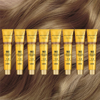 9KG Very Light Copper Golden Blonde Hair Color Moehair USA