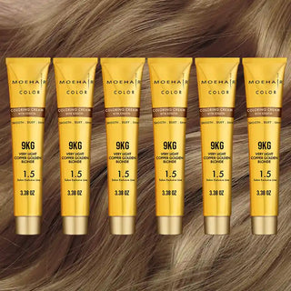 9KG Very Light Copper Golden Blonde Hair Color