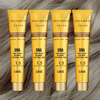9NA - Very Light Blonde Natural Ash Hair Color - Permanent Hair Dye