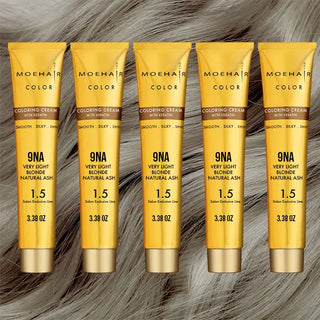 pack of 5 - 9NA - Ash Blonde Hair Color 