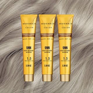 9NN Very Light Blonde Intense Hair Color Moehair USA