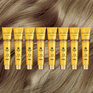 9N Very Light Blonde Hair Color Moehair USA