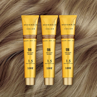9N Very Light Blonde Hair Color Moehair USA