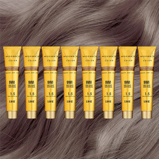 9VVI Very Light Deep Pearl Hair Color Moehair USA