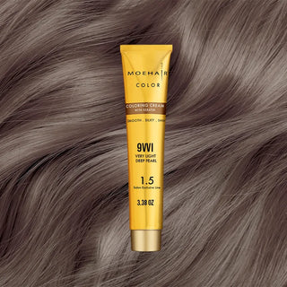 3.38 Oz - 9VVI - Light Pearl Hair Color - Permanent | Paraben & Curelty Free