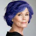 A Mix Blue Hair Color