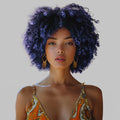 A Mix Blue Hair Color