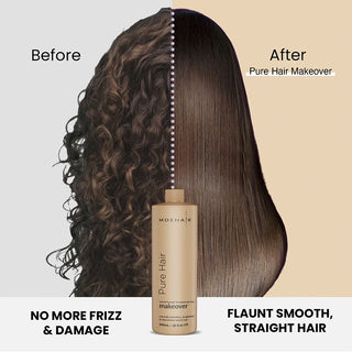 Before and After - Pure Hair Makeover - Combo