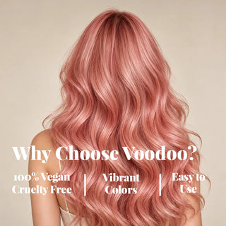 VOODOO Strawberry Lemonade Hair Color Kit + FREE 12 Oz Color Alive Shampoo, Conditioner & Pro Coloring Kit Moehair USA Inc.