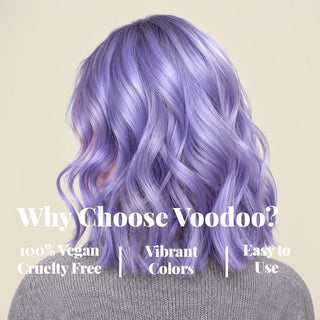VOODOO Lavender Milk Hair Color Kit + FREE 12 Oz Color Alive Shampoo, Conditioner & Pro Coloring Kit Moehair USA Inc.