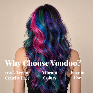 VOODOO ARCANE Hair Color Kit + + FREE 12 Oz Color Alive Shampoo, Conditioner & Pro Coloring Kit Moehair USA Inc.