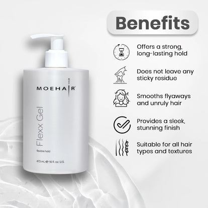Moehair Flexx Hair Gel | Shop Best Hair Gel – Moehair USA Inc.