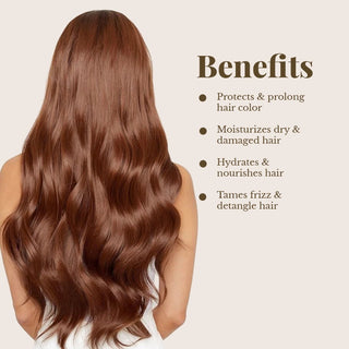 Color Alive Shampoo and Conditioner with Leave in Conditioner & Thermal Shield Travel Kit Moehair USA
