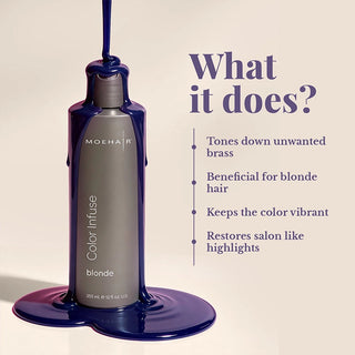 Moehair Color Infuse Blonde Toner Moehair USA