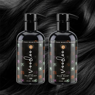Vegan - Semi Permanent Hair Dye - Black Hair Color Moehair USA