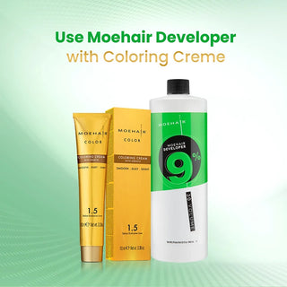 Moehair 9%, 30 Volume Hair Color Developer Moehair USA