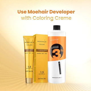 Moehair 3%, 10 Volume Hair Color Developer Moehair USA