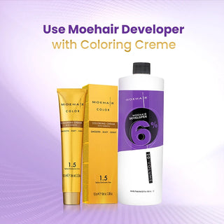Moehair 6%, 20 Volume Hair Color Developer Moehair USA
