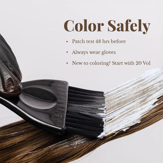 Moehair Permanent Hair Color Kit with Developer, 2 Color Tubes & Aftercare Moehair USA Inc.