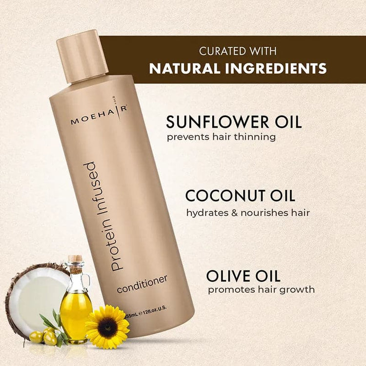 Protein Infused Shampoo and Conditioner Combo
