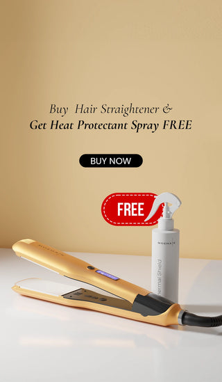 Hair Straightener | Flat Iron with Free Thermal Shield-Mobile