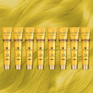 GG Mix Yellow Hair Color Moehair USA