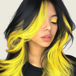 GG Mix Yellow Hair Color Moehair USA