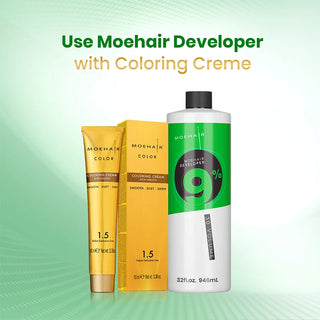 30 Volume - 9% - Hair Developer with coloring cream