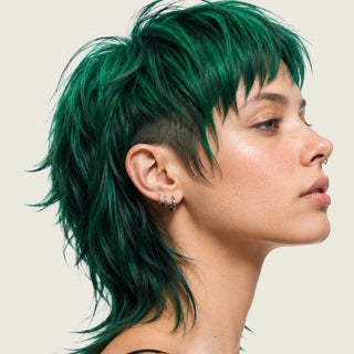 GR Mix Green Hair Color Moehair USA
