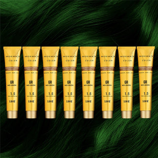 GR Mix Green Hair Color Moehair USA