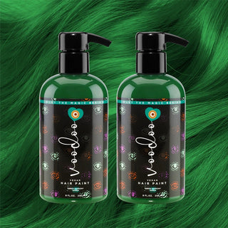 Vegan - Semi Permanent Hair Dye - Green Hair Color