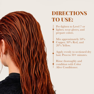 VOODOO Persimmon Sunset Hair Color Kit Moehair USA Inc.