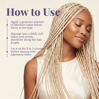 Moehair Color Infuse Silver Toner Moehair USA