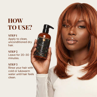 Vegan - Semi Permanent Hair Dye - Copper Hair Color Moehair USA