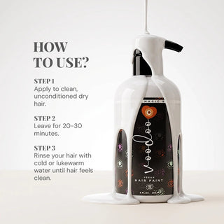Vegan - Semi Permanent Hair Dye -  Clear Hair Color Moehair USA