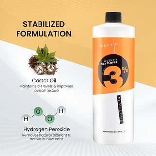 Moehair 3%, 10 Volume Hair Color Developer Moehair USA