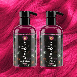 Vegan - Semi Permanent Hair Dye -Magenta Hair Color Moehair USA