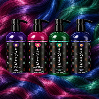VOODOO ARCANE Hair Color Kit + + FREE 12 Oz Color Alive Shampoo, Conditioner & Pro Coloring Kit Moehair USA Inc.