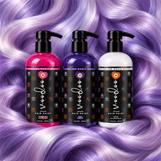 VOODOO Lavender Milk Hair Color Kit + FREE 12 Oz Color Alive Shampoo, Conditioner & Pro Coloring Kit Moehair USA Inc.