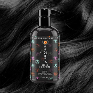 Vegan - Semi Permanent Hair Dye - Ash Off-Black Hair Color Moehair USA Inc.