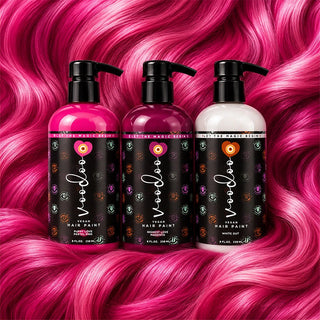 VOODOO Dragon Fruit Pink Hair Color Kit + FREE 12 Oz Color Alive Shampoo, Conditioner & Pro Coloring Kit Moehair USA Inc.