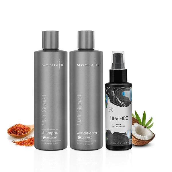 Trio - Hair Growth Shampoo & Conditioner with Vegan Hair