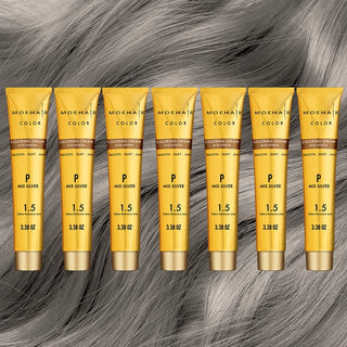 P Mix Silver Hair Color