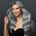 P Mix Silver Hair Color