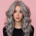 P Mix Silver Hair Color