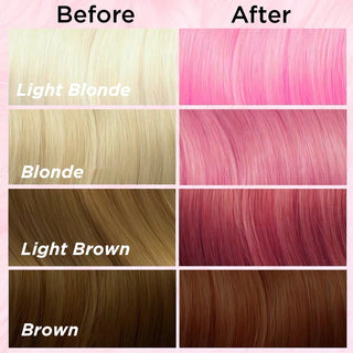 Pink Hair Dye - Semi Permanent hair color | Before and After Use of Hair Color