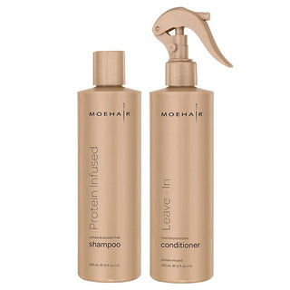Protein Infused Shampoo & Leave-In Conditioner Combo